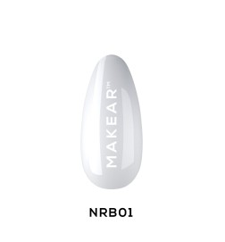 Makear Baza Kauczukowa Nude Rubber Base NNRB01 White 8 ml