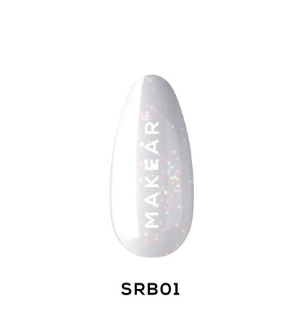 Makear Baza Kauczukowa Sparkling Rubber Base SRB01 Lyra 8 ml