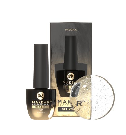 Makear Top No Wipe Silver 8 ml