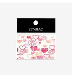 Semilac Folia Transferowa Pink Heart 26