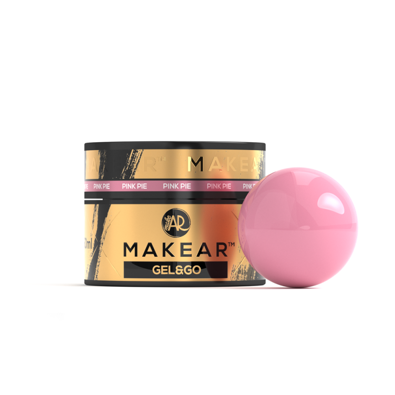 Makear Żel Budujący Samopoziomujący GG05 Pink Pie - Gel&Go 15Ml