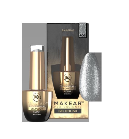 Makear Lakier Hybrydowy 805 Premium Glitter 8 ml