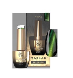 Makear Lakier Hybrydowy GC04 Seria Galaxy Cat Eye 8 ml