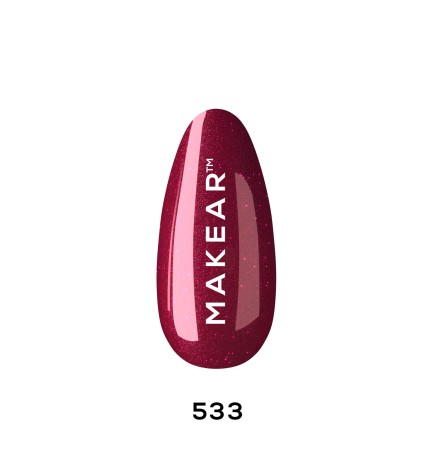 Makear Lakier Hybrydowy 533 Lollipop 8 ml