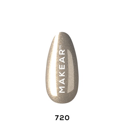 Makear Lakier Hybrydowy 720 Glamour 8 ml