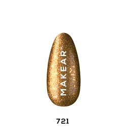 Makear Lakier Hybrydowy 721 Glamour 8 ml