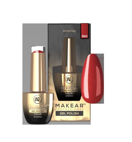 Makear Lakier Hybrydowy 593 Lollipop 8 ml