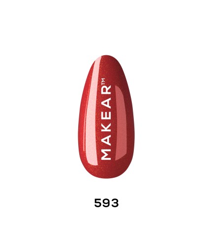 Makear Lakier Hybrydowy 593 Lollipop 8 ml