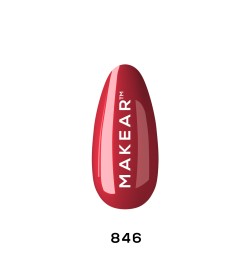 Makear Lakier Hybrydowy 846 Regular 8 ml