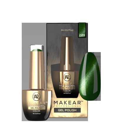 Makear Lakier Hybrydowy C23 Cat Eye Series 8 ml