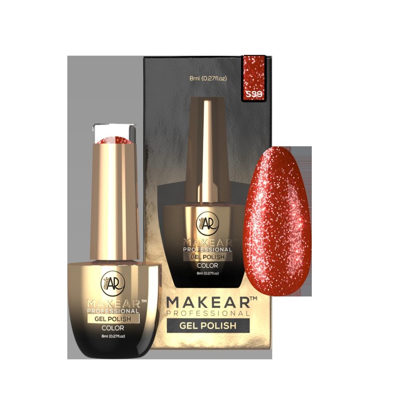 Makear Lakier Hybrydowy S39 Kiss Me 8 ml