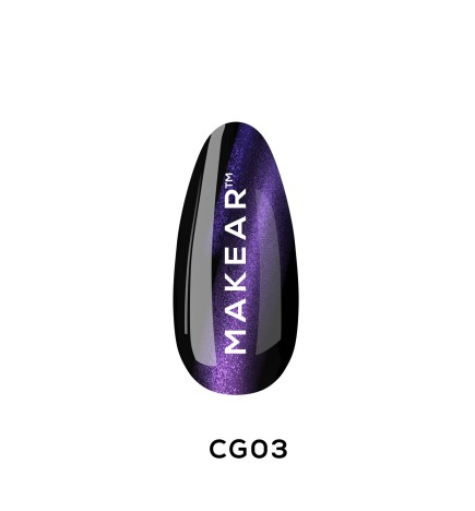 Makear Lakier Hybrydowy GC03 Cat Eye Series 8 ml