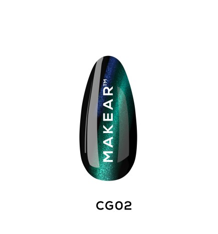 Makear Lakier Hybrydowy GC02 Cat Eye Series 8 ml