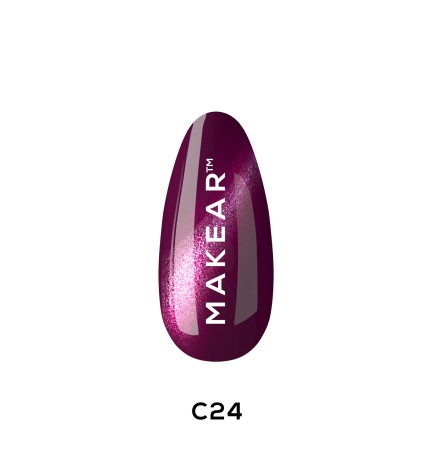 Makear Lakier Hybrydowy C24 Cat Eye Series 8 ml