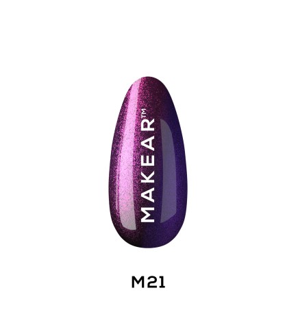 Makear Lakier Hybrydowy M21 Illusion 8 ml