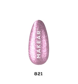 Makear Lakier Hybrydowy 821 Premium Glitter 8 ml