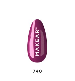 Makear Lakier Hybrydowy 740 Regular 8Ml