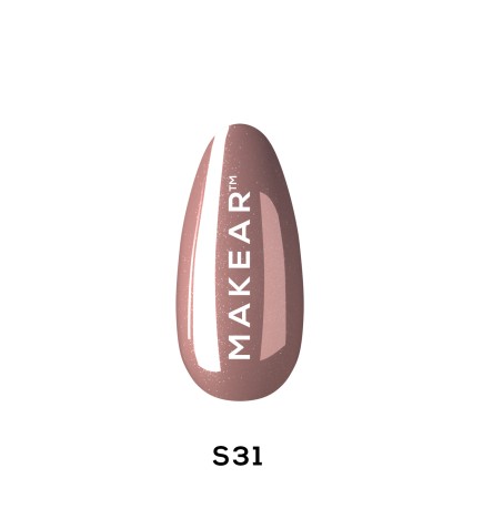 Makear Lakier Hybrydowy S31 Princess 8Ml