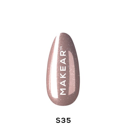 Makear Lakier Hybrydowy S35 Princess 8Ml