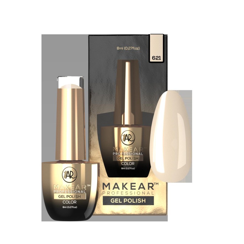 Makear Lakier Hybrydowy 621 Honeymoon 8Ml