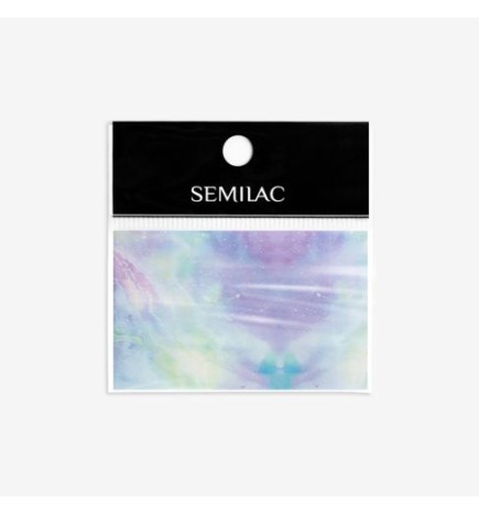 Semilac Folia Transferowa 09 - Pink & Blue Marble