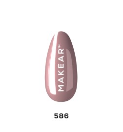 Makear Lakier Hybrydowy 586 Regular 8Ml