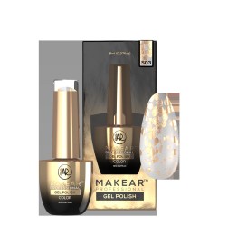 Makear Lakier Hybrydowy S03 Glitter 8Ml