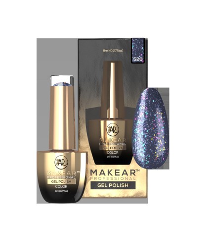 Makear Lakier Hybrydowy S20 Diamond 8Ml