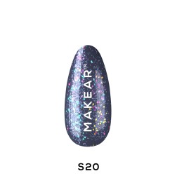 Makear Lakier Hybrydowy S20 Diamond 8Ml