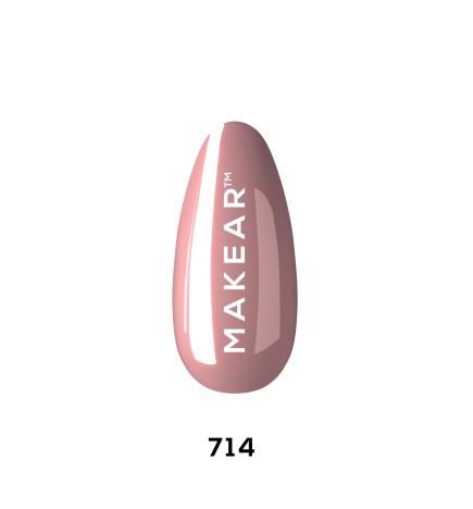 Makear Lakier Hybrydowy 714 Regular 8Ml