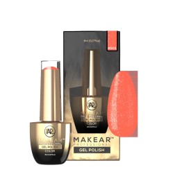 Makear Lakier Hybrydowy NG03 Glitter Neon 8Ml