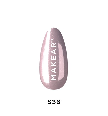 Makear Lakier Hybrydowy S36 Princess 8Ml