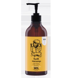 Yope SOUL Naturalne Mydło Do Rąk Earth Równowaga Patchuoli Jasne Drzewa 98% 400Ml