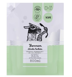 Yope Uzupełnienie Naturalny Regenerujący Żel Pod Prysznic Yunnan Chińska Herbata 93% 800ml