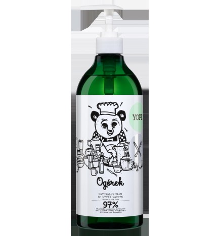 Yope Naturalny Płyn Do Mycia Naczyń Ogórek 97% 750ml