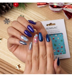 Semilac 04 Xmas Theme 3D Nails Stickers