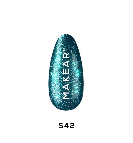 Makear Lakier Hybrydowy S42 Tell Me 8Ml