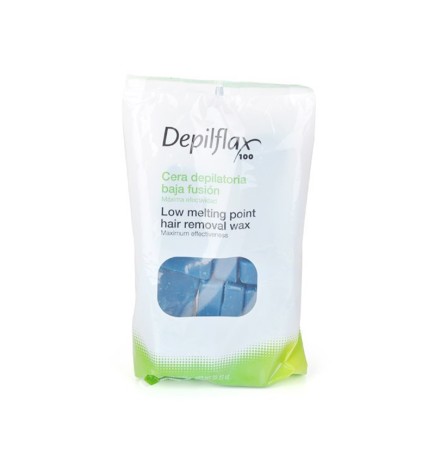 Depilflax Wosk Twardy Bezpaskowy Do Depilacji Azulen 1kg