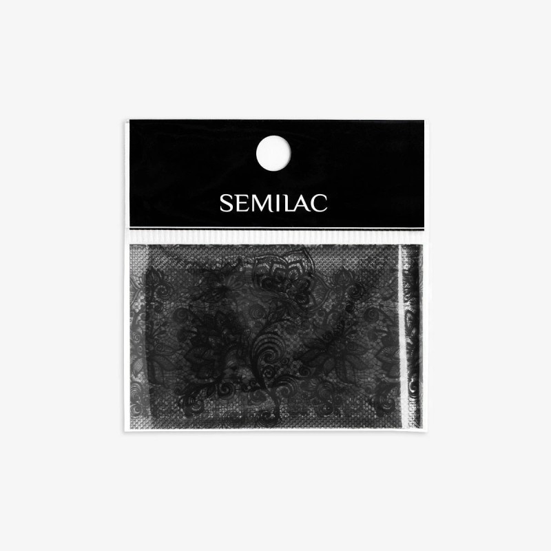 Semilac Folia Transferowa 06 - Black Lace