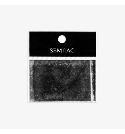 Semilac Folia Transferowa 06 - Black Lace