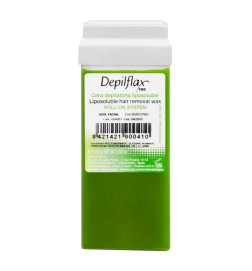 Depilflax 100 wosk do depilacji rolka oliwkowy 110 g