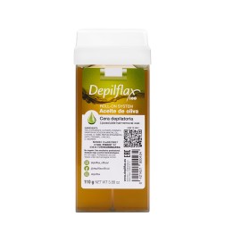 Depilflax 100 wosk do depilacji rolka oliwkowy 110 g