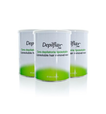 Depilflax 100 wosk do depilacji puszka natural 800 ml