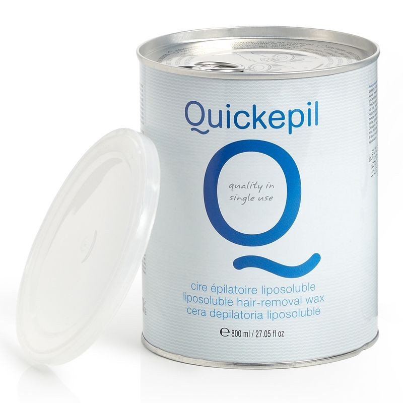 Quickepil wosk do depilacji puszka natural 800ml