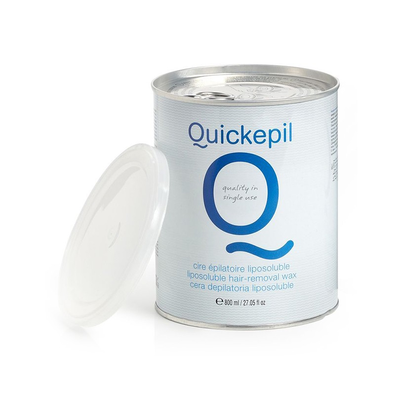 Quickepil wosk do depilacji puszka azulen 800 ml