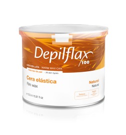 Depilflax 100 elastyczny wosk do depilacji puszka 500 ml naturalny