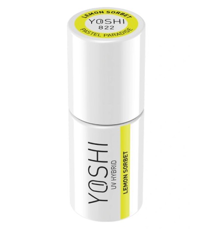 Yoshi - Lakier Hybrydowy 822 Lemon Sorbet 6ml