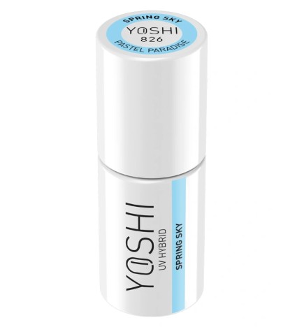 Yoshi - Lakier Hybrydowy 826 Spring Sky 6ml