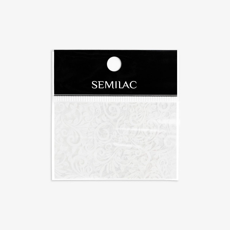 Semilac Folia Transferowa White Lace 13