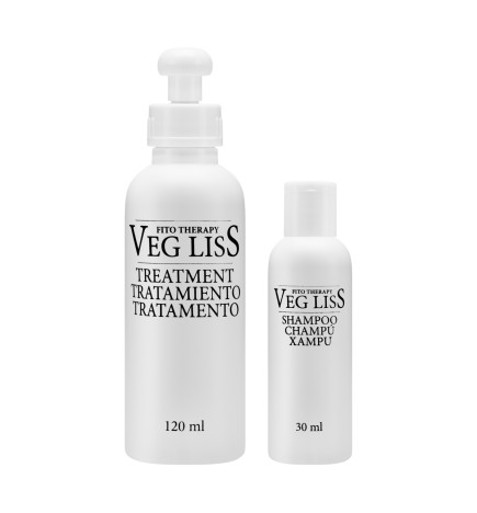 Alterlook professional Vegliss wegańskie brazylijskie prostowanie włosów 120 ml +30 ml